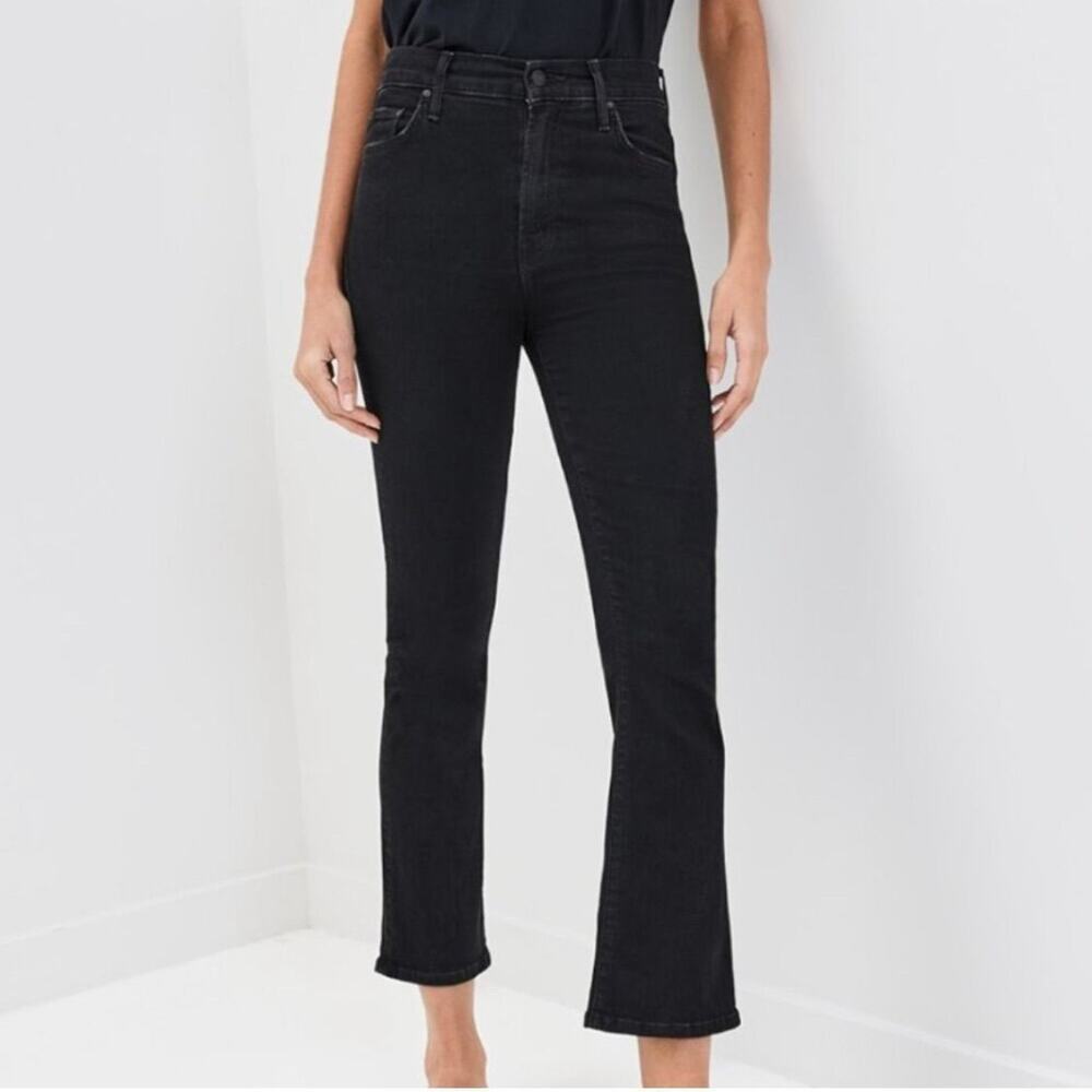 Mother The Insider Crop Black size 27